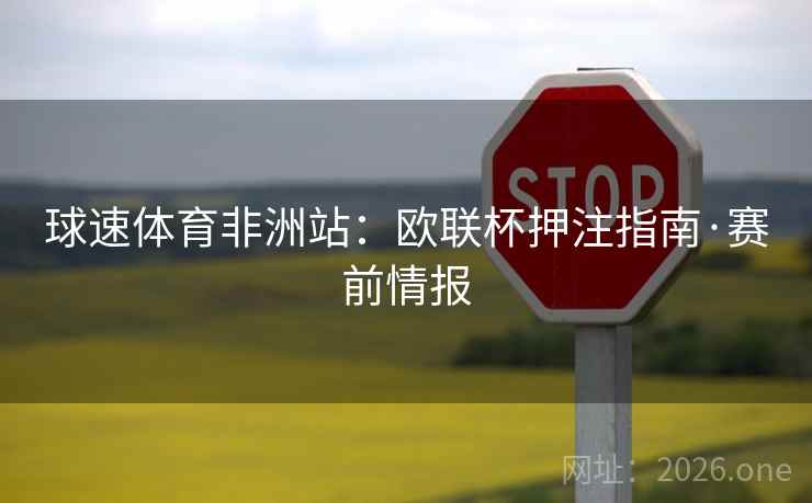 球速体育非洲站：欧联杯押注指南·赛前情报