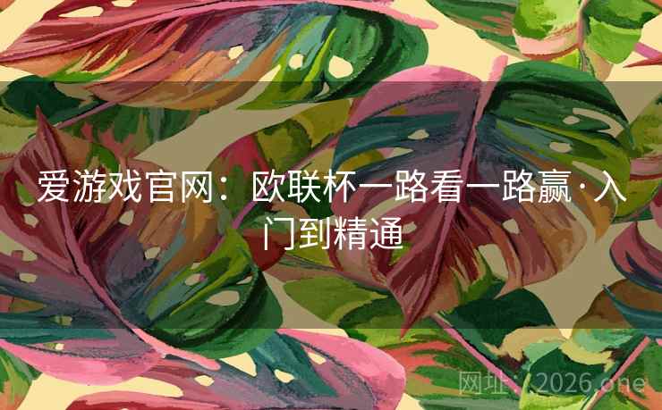 爱游戏官网:欧联杯一路看一路赢·入门到精通 爱游戏官网:欧联杯一路看一路赢·入门到精通